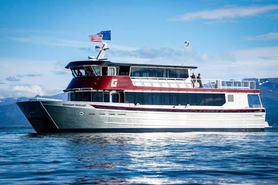 GoldBelt passenger vessel on the water